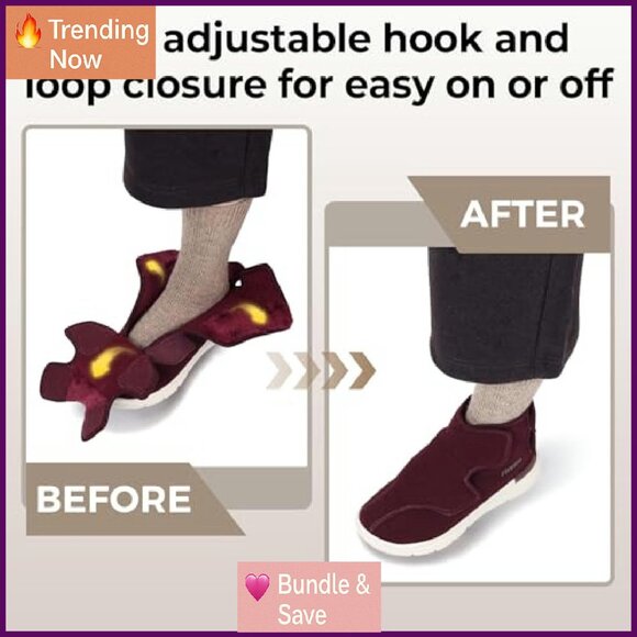 Women's Wide Width Winter Boots with Adjustable Straps & Warm Fur Lining - Picture 3 of 8